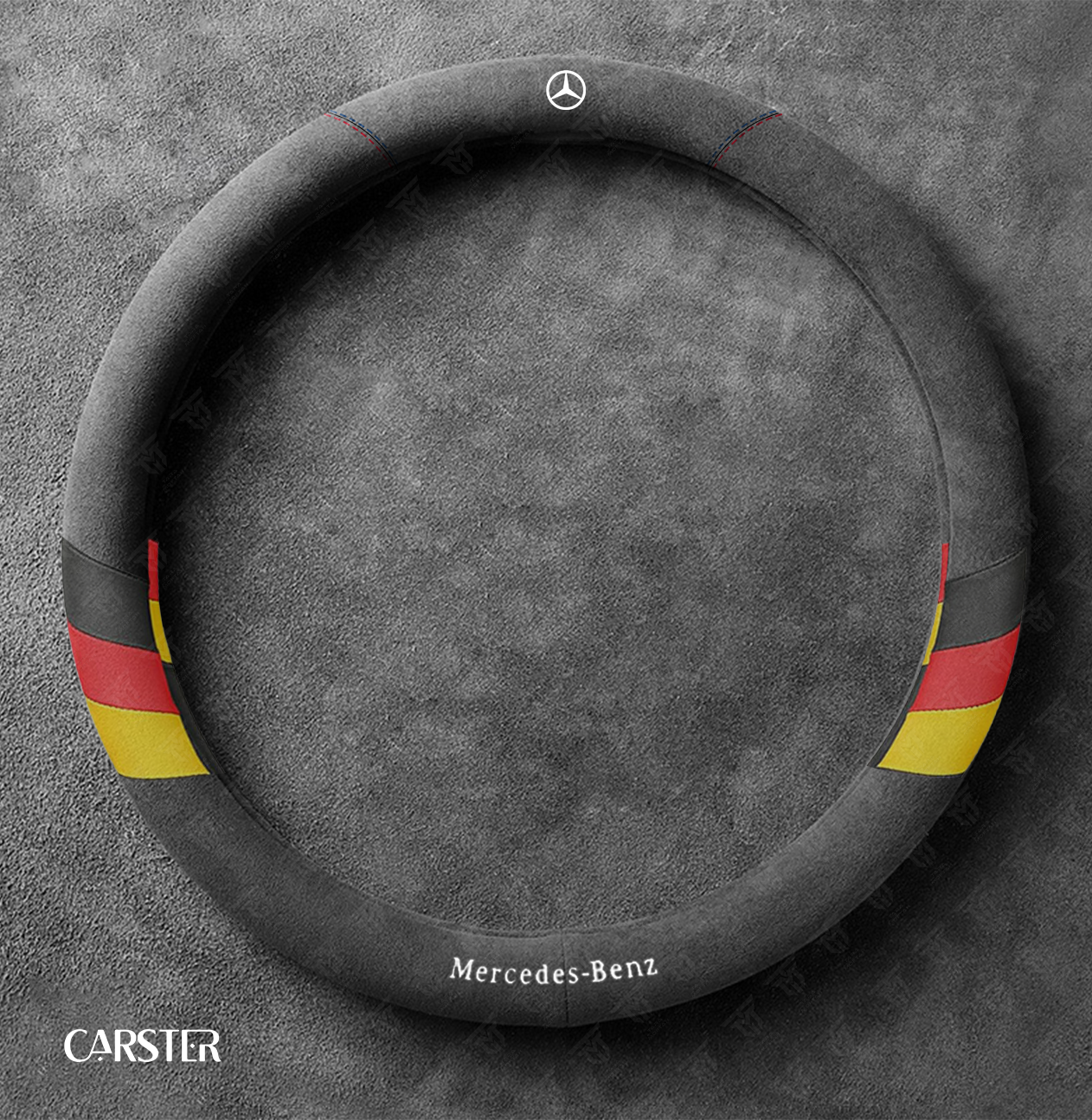 Mercedes - Alcantara steering wheel cover