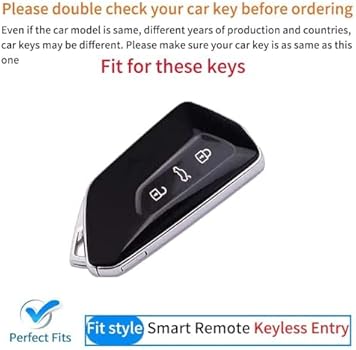 Genuine leather with aluminum metal key cover with holder and screwdriver for new skoda A8-superb-Kodiaq