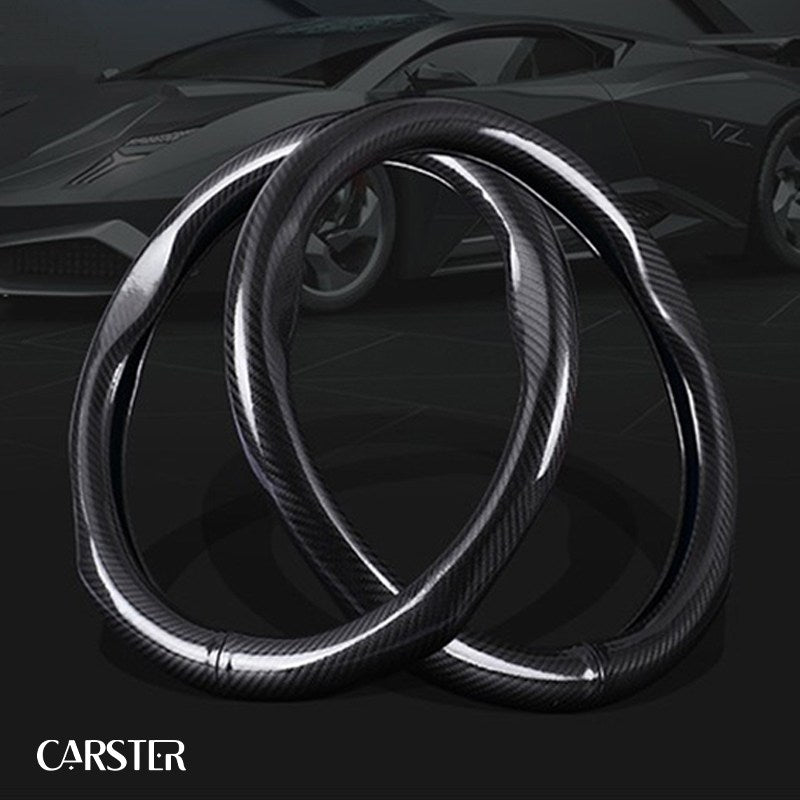 Full carbon steering wheel cover