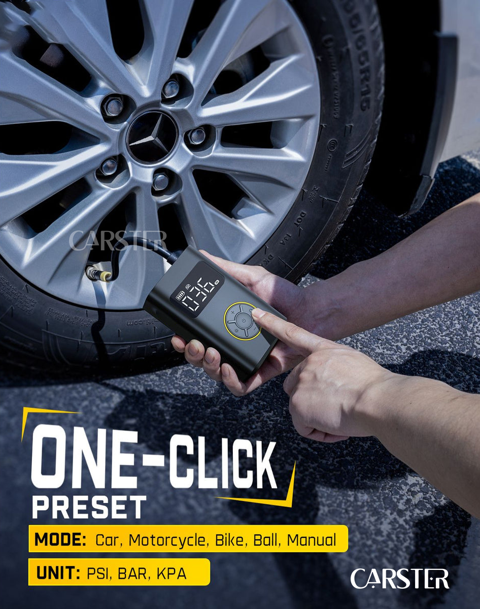 Digital car tire infilator