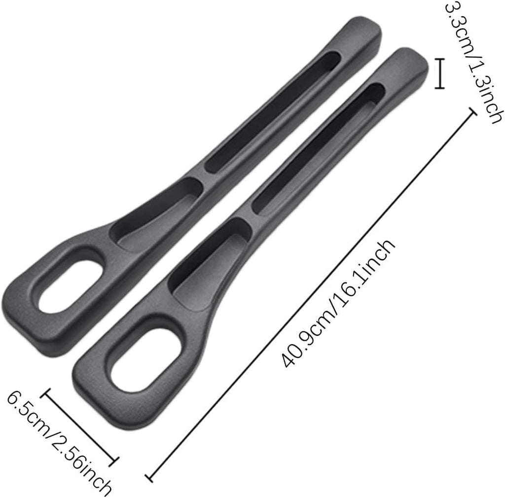 Car Seat Gap Filler  Car Organizer PU Leather Gap Filler Between Seat and Console Side Storage Pad Console Compatible with Buckle Base Universal Car Seat Gap Filler Phone Key Holder- (2pcs)