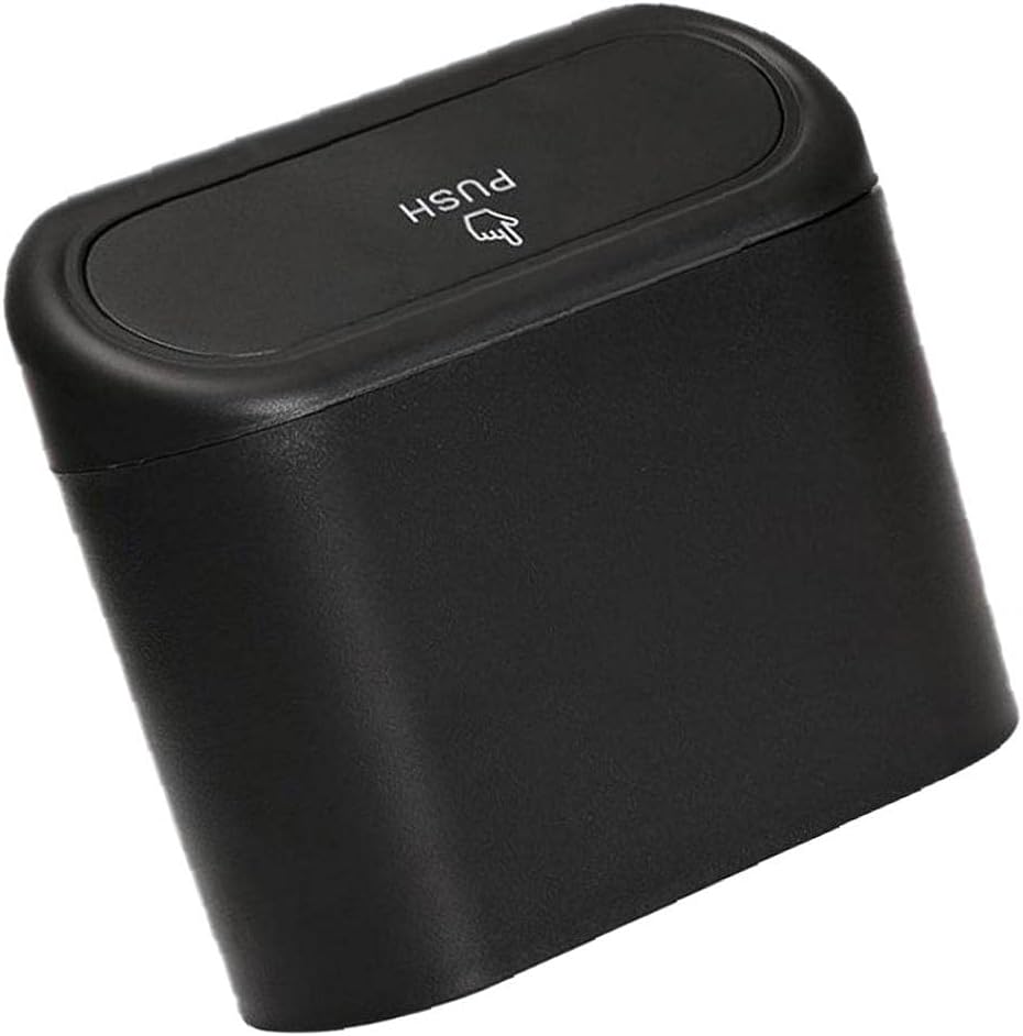 Car Trash Bin Can Waterproof Hanging Plastic Vehicle Garbage Dust Organizer with Lid,Storage Box