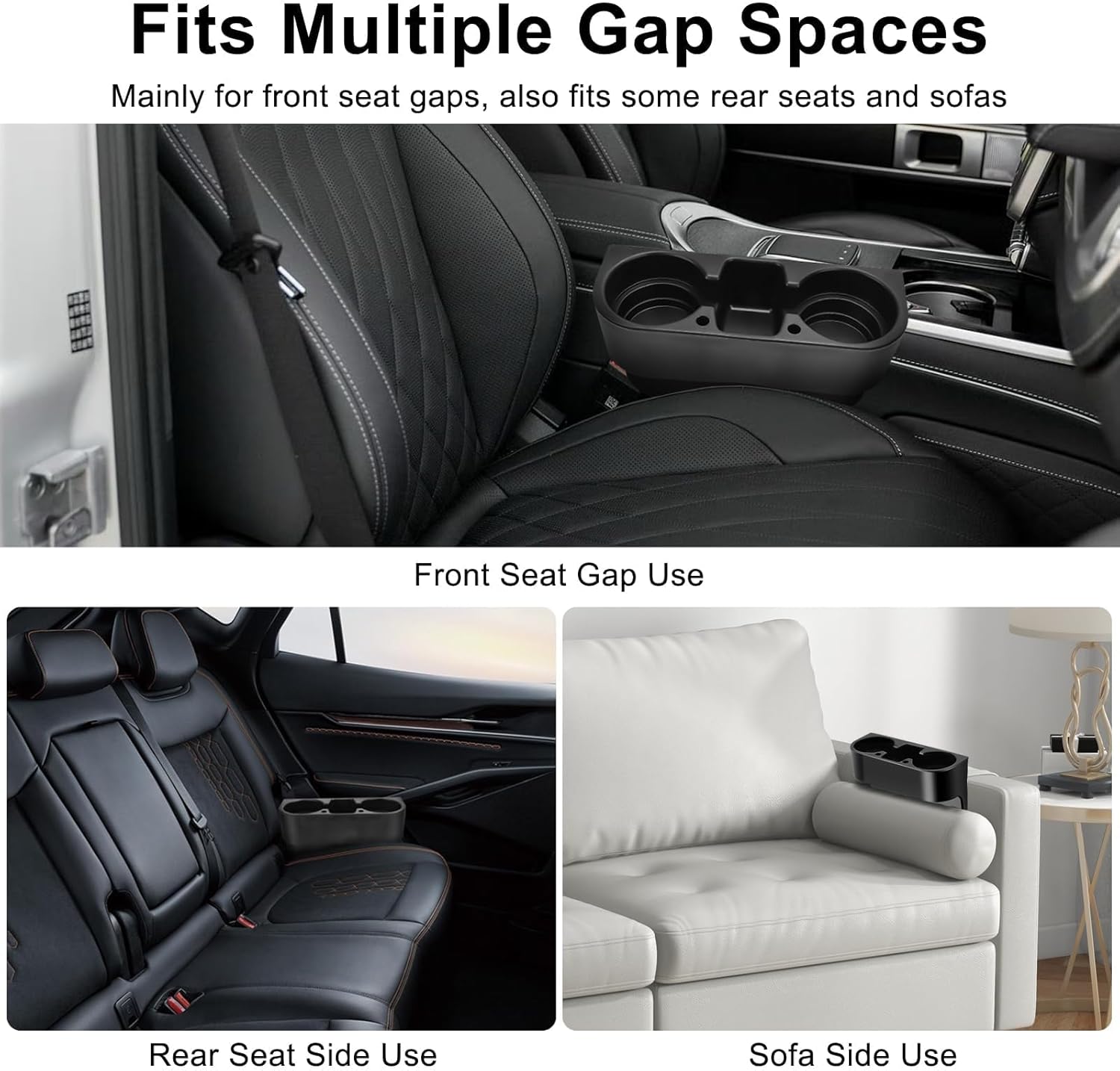 Car Cup Holder & Tray Organizer