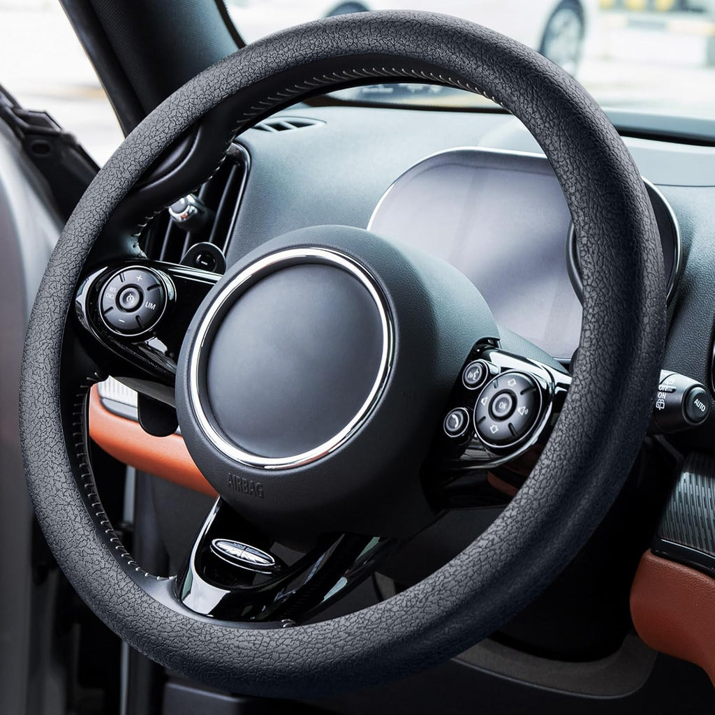 Anti-Slip Silicone Steering Wheel Protector, for Most of Cars
