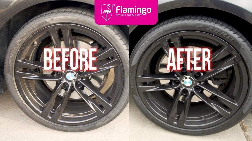 Car tire shine spray