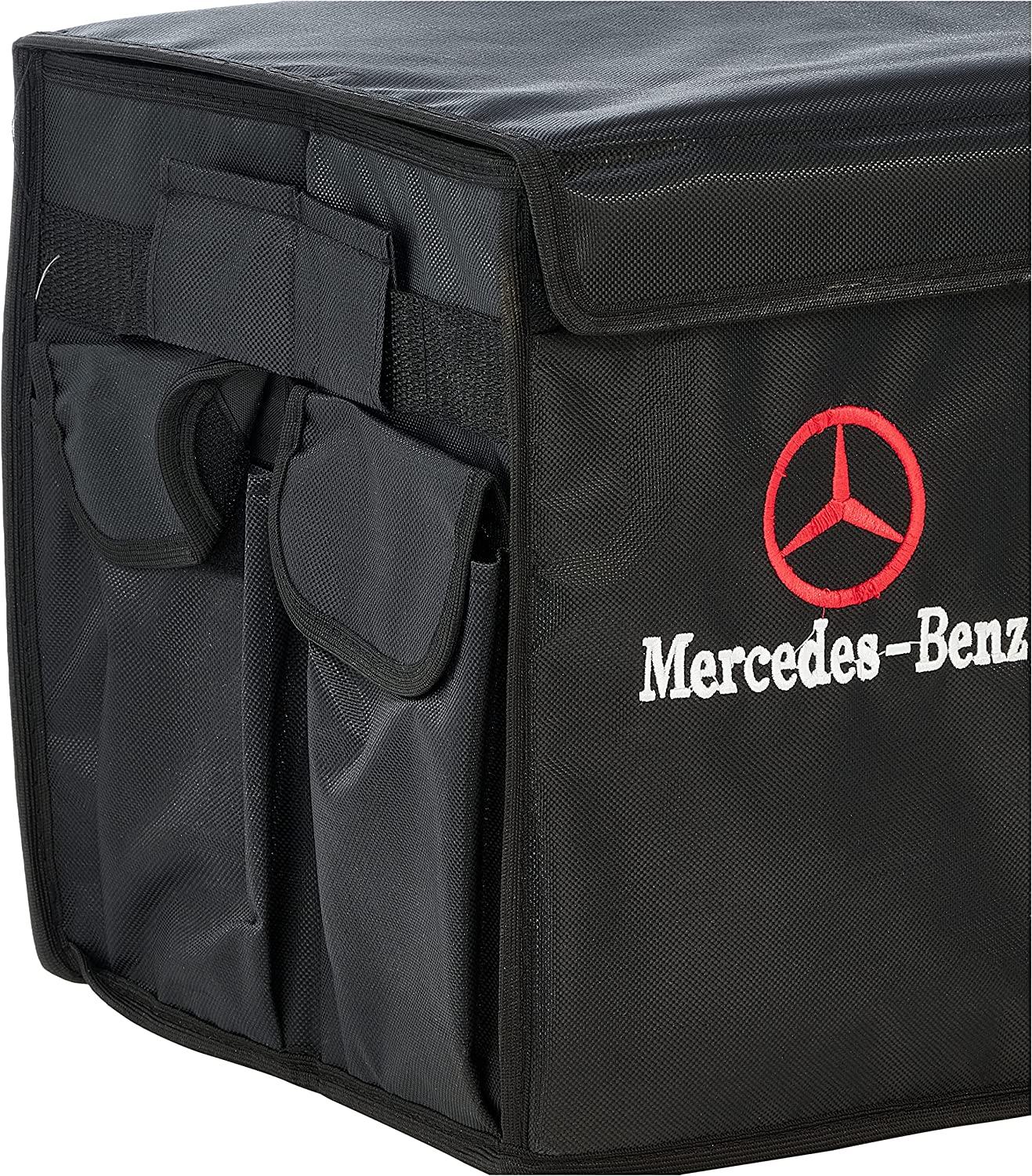 Car trunk organizer with car logo