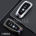 Metal key cover , BMW Accessories Keychain Metal Shell Cover for BMW 1 2 3 4 5 6 7 Series X1 X2 X3 X5 X6 M5/6 GT3/5, Gunmetal2, Small