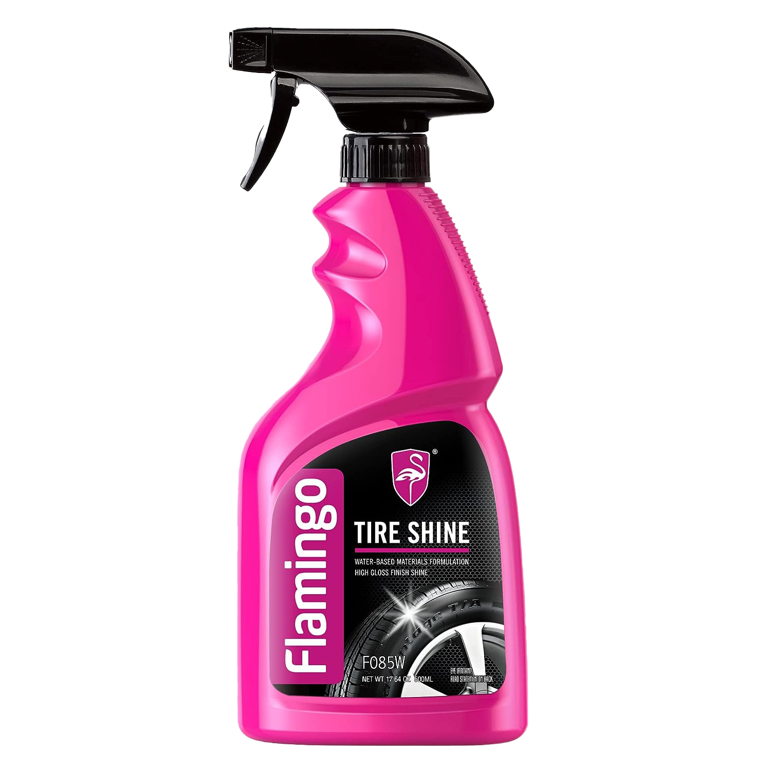 Car tire shine spray