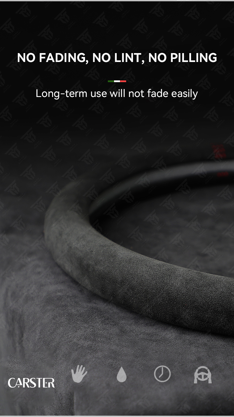 Mercedes - Alcantara steering wheel cover