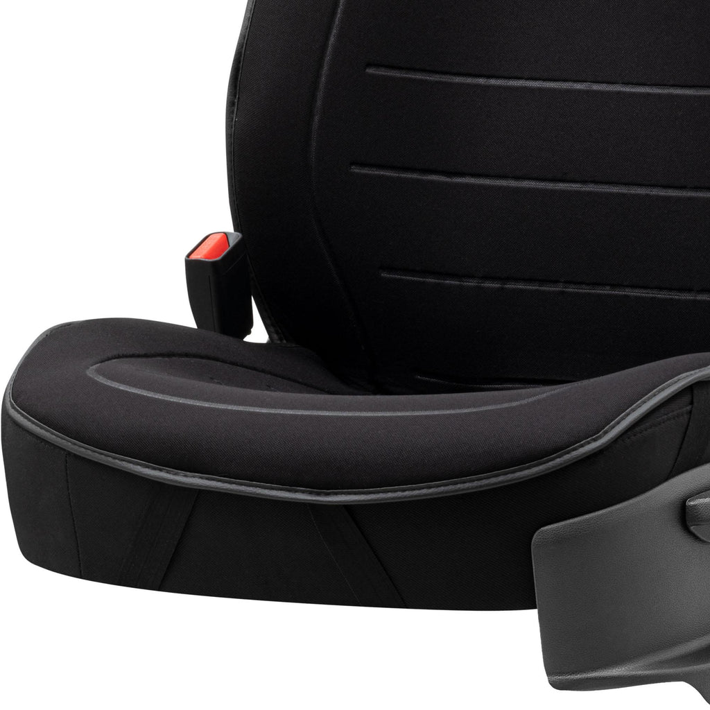 ACTIVELINE Black front 1 car seat cover - premium PU leather